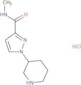 N-Methyl-1-(piperidin-3-yl)-1H-pyrazole-3-carboxamide hydrochloride