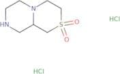 Octahydro-pyrazino[2,​1-​c]​[1,​4]​thiazine 2,​2-​dioxide hydrochloride