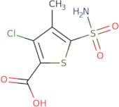 3-Chloro-4-methyl-5-sulfamoylthiophene-2-carboxylic acid