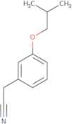 2-[3-(2-Methylpropoxy)phenyl]acetonitrile