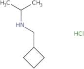 (Cyclobutylmethyl)(propan-2-yl)amine hydrochloride