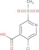5-Chloro-2-methanesulfonylpyridine-4-carboxylic acid