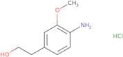 2-(4-Amino-3-methoxyphenyl)ethan-1-ol hydrochloride