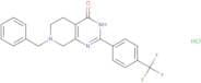 7-Benzyl-2-[4-(trifluoromethyl)phenyl]-3H,4H,5H,6H,7H,8H-pyrido[3,4-d]pyrimidin-4-one hydrochloride