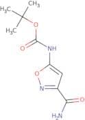 tert-Butyl N-(3-carbamoyl-1,2-oxazol-5-yl)carbamate
