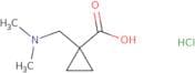 1-[(Dimethylamino)methyl]cyclopropane-1-carboxylic acid hydrochloride