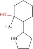 1-Methyl-2-(pyrrolidin-2-yl)cyclohexan-1-ol