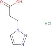 3-(1H-1,2,3-Triazol-1-yl)propanoic acid hydrochloride