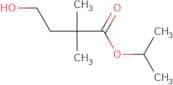 Propan-2-yl 4-hydroxy-2,2-dimethylbutanoate