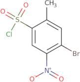 4-Bromo-2-methyl-5-nitrobenzene-1-sulfonyl chloride