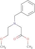 Methyl 2-[benzyl(2-methoxyethyl)amino]acetate