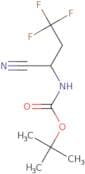 tert-Butyl N-(1-cyano-3,3,3-trifluoropropyl)carbamate