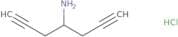 Hepta-1,6-diyn-4-amine hydrochloride
