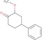 2-Methoxy-4-phenylcyclohexan-1-one