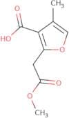 2-(2-Methoxy-2-oxoethyl)-4-methylfuran-3-carboxylic acid