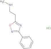 Methyl[2-(3-phenyl-1,2,4-oxadiazol-5-yl)ethyl]amine hydrochloride