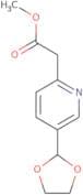 Methyl 2-[5-(1,3-dioxolan-2-yl)pyridin-2-yl]acetate