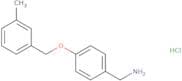 {4-[(3-Methylphenyl)methoxy]phenyl}methanamine hydrochloride