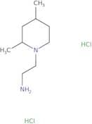 2-(2,4-Dimethylpiperidin-1-yl)ethan-1-amine dihydrochloride