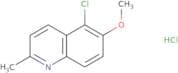 5-Chloro-6-methoxy-2-methylquinoline hydrochloride