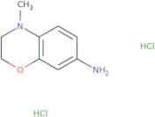 4-Methyl-3,4-dihydro-2H-1,4-benzoxazin-7-amine dihydrochloride