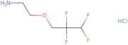 2-(2,2,3,3-Tetrafluoropropoxy)ethan-1-amine hydrochloride