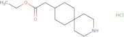 Ethyl 2-{3-azaspiro[5.5]undecan-9-yl}acetate hydrochloride