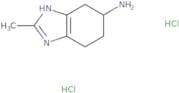 2-Methyl-4,5,6,7-tetrahydro-1H-1,3-benzodiazol-5-amine dihydrochloride
