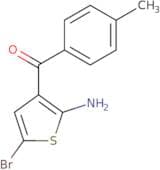 5-Bromo-3-(4-methylbenzoyl)thiophen-2-amine