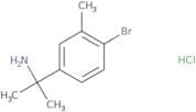 2-(4-Bromo-3-methylphenyl)propan-2-amine hydrochloride