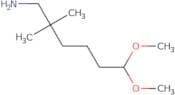 6,6-Dimethoxy-2,2-dimethylhexan-1-amine