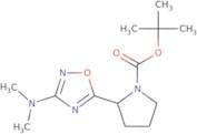 tert-Butyl 2-[3-(dimethylamino)-1,2,4-oxadiazol-5-yl]pyrrolidine-1-carboxylate