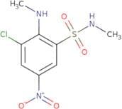 3-Chloro-N-methyl-2-(methylamino)-5-nitrobenzene-1-sulfonamide