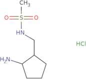 N-[(2-Aminocyclopentyl)methyl]methanesulfonamide hydrochloride