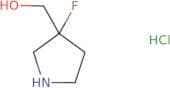 (3-Fluoropyrrolidin-3-yl)methanol hydrochloride
