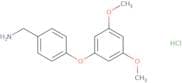 [4-(3,5-Dimethoxyphenoxy)phenyl]methanamine hydrochloride