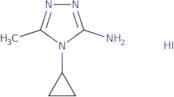 4-Cyclopropyl-5-methyl-4H-1,2,4-triazol-3-amine hydroiodide