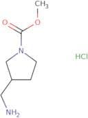 Methyl 3-(aminomethyl)pyrrolidine-1-carboxylate hydrochloride