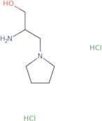 2-Amino-3-(pyrrolidin-1-yl)propan-1-ol dihydrochloride