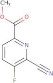 Methyl 6-cyano-5-fluoropyridine-2-carboxylate