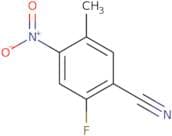 2-Fluoro-5-methyl-4-nitrobenzonitrile
