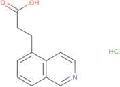 3-(Isoquinolin-5-yl)propanoic acid hydrochloride