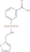 3-[(Thiophen-2-ylmethyl)sulfamoyl]benzoic acid
