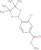 Methyl 3-chloro-4-(4,4,5,5-tetramethyl-1,3,2-dioxaborolan-2-yl)benzoate