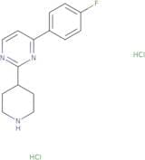 4-(4-Fluorophenyl)-2-(piperidin-4-yl)pyrimidine dihydrochloride