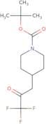 tert-Butyl 4-(3,3,3-trifluoro-2-oxopropyl)piperidine-1-carboxylate