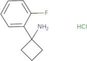 1-(2-Fluorophenyl)cyclobutan-1-amine hydrochloride