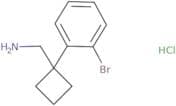 [1-(2-bromophenyl)cyclobutyl]methanamine hydrochloride