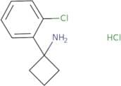 1-(2-Chlorophenyl)cyclobutan-1-amine hydrochloride