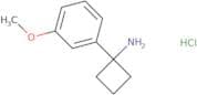 1-(3-Methoxyphenyl)cyclobutan-1-amine hydrochloride